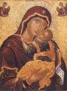 unknow artist The Virgin with child or virgin glykophilousa oil painting